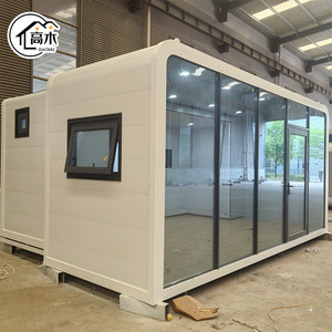บ้านสำนักงานสำเร็จรูปพับได้ Gaomu รุ่น Apple Cabin House แบบแผงแซนวิช ทรงสี่เหลี่ยมผืนผ้า ติดตั้งง่าย - Product Image 1