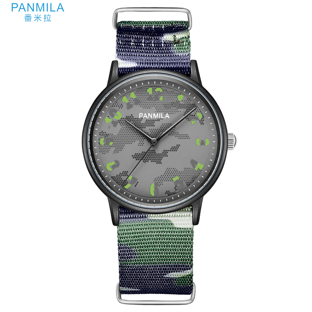 Custom logo Original Brand Waterproof Watch Japan Movement Men Nylon Sport Quartz Watches