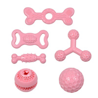 Lot de jouets pour chiens en corde de coton TPR, durables, pour la dentition, le nettoyage dentaire et les jeux interactifs pour chiots et chiens de petite, moyenne et grande taille