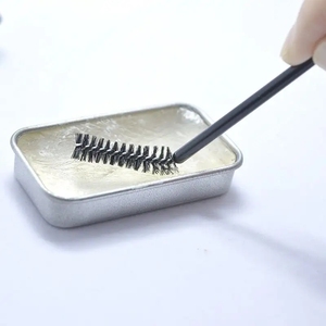 Waterproof Pink Lid <b>Vegan</b> Long-lasting Eyebrow Gel Solid Tinted Custom Logo Option - Product Image 4