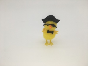 Exquisite Easter decoration pirate girls Easter chicken - Product Image 3