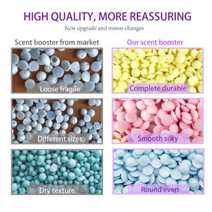 OEM環境にやさしい110gソリッドシェイプ香りブースタービーズ安全アパレル洗浄ラベンダーローズ香り80% + ヘビー香水なし - Product Image 6