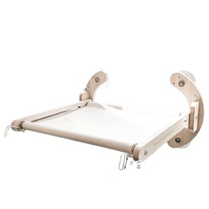 Hamaca rectangular de madera con ventosa para gatos, cama ajustable para ventana, para uso en todas las estaciones. - Product Image 5
