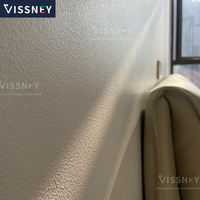 Revêtement anti-humidité acrylique professionnel avec texture granulaire pour la construction de murs extérieurs pour la rénovation de villas et d'hôtels