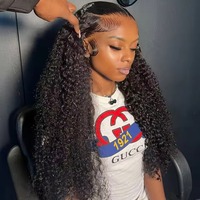 Cheveux Indiens Bruts en Gros, Cheveux Humains Vierge Brésiliens Remy, Bonnet Petit Format Sans Colle, Haute Densité, Cuticules Alignées pour Perruque en Dentelle