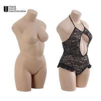 Nouveau modèle 2026 de mannequin de bas du corps pour maillots de bain, buste féminin, mannequin sexy pour soutien-gorge et sous-vêtements, vente en gros
