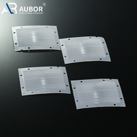Lentille de Fresnel personnalisée en gros, capteur PIR, feu de circulation LED, linéaire, cylindrique, carré, PMMA, HDPE, haute température, grand angle, collimation