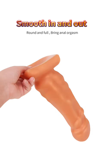 Enorme Siliconen Zacht Paard Dildo Anale Speelgoed Voor Mannen Vrouwen Monster Buitenaards Dier Met Flexibele Zuiggeribbeld Handsfree Voor Volwassen Seks - Product Image 5
