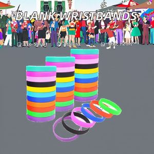 Pulseras de Silicona en Blanco para Personalizar con Palabras, Logotipos y Datos Promocionales, Fabricación en Fábrica, Venta al Por Mayor - Product Image 2