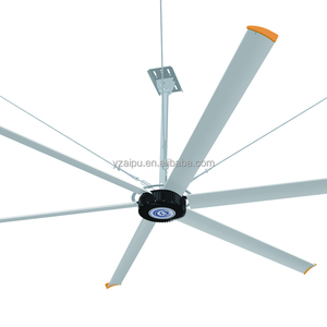 Duel Vua lớn 16ft Quạt trần công nghiệp 4900mm đường kính 8 lưỡi gió mạnh hvls động cơ chất lượng cao CE chứng nhận - Product Image 1