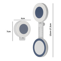 Nouvelle Lampe d'appoint magnétique portable rétractable 2026 pour diffusion en direct et photographie, lumière douce tricolore réglable pour selfie