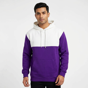 Sweat-shirt à capuche tendance pour homme, 100% coton, intérieur en molleton doux, imprimé 3D style streetwear, disponible en plusieurs couleurs d'hiver - Product Image 1
