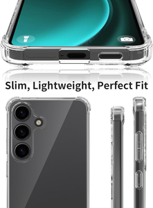 TPU trasparente custodia per telefono flessibile antigraffio ultra-sottile anti-lente anti-goccia di protezione per <span class=keywords><strong>Samsung</strong></span> S20 S22 S23 S24 A24 A34 A54 - Product Image 5