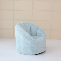 Conception moderne d'intérieur à la mode contemporaine de chaise de pouf de forme de citrouille