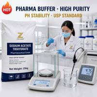 Acétate de sodium trihydraté en vrac, sac de 25 kg, sac jumbo, livraison rapide