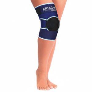 Attelle élastique pour genou la mieux notée – Orthèse de soutien du genou, ajustement confortable, compression réglable, matériau durable, emballage en vrac - Product Image 2
