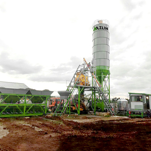 สายการผลิตคอนกรีตควบคุมด้วย PLC รุ่น HZS 25 ราคาประหยัด พร้อมถังผสมคอนกรีตสำเร็จรูป ขายในอินเดีย - Product Image 3