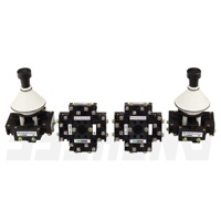 PK12-21D802-54 UHL 3,10A, IP54, avec couvercle de protection, sans boutons, réinitialisation manuelle, interrupteur croisé, PC12-21D802-54
