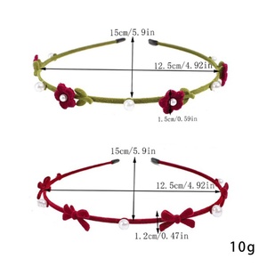 Diadema <span class=keywords><strong>de</strong></span> Terciopelo con Lazo <span class=keywords><strong>de</strong></span> Perlas, Corona <span class=keywords><strong>de</strong></span> <span class=keywords><strong>Flores</strong></span> Delicada, Tocado <span class=keywords><strong>de</strong></span> Metal, Guirnalda <span class=keywords><strong>para</strong></span> el <span class=keywords><strong>Cabello</strong></span>, Accesorios <span class=keywords><strong>para</strong></span> el <span class=keywords><strong>Cabello</strong></span> <span class=keywords><strong>para</strong></span> Mujeres y <span class=keywords><strong>Niñas</strong></span>, <span class=keywords><strong>para</strong></span> Bodas, Fiestas y Fotos - Product Image 5
