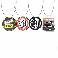 Diffuseur de parfum pour voiture JDM Racing Driver, amortisseur de roue, rétroviseur, logo personnalisé, parfum pour voiture