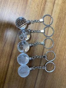 Llaveros de Cristal LED de Alta Calidad al por Mayor, Colgante de Bola de Cristal Colorido Personalizado, Bola Redonda Transparente con LED, Llavero de Cristal - Product Image 5