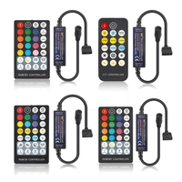 RF Sans Fil RGB Led Contrôleur DC5-24V 17 Clé Télécommande Mini Contrôleur LED
