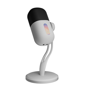 <b>Condenser</b> <b>Microphone</b> With RGB Light, Noise Suppression Mute Button for PC Gaming Podcast, 48kHz ZoomTeams MK06 RGB Lighting Enha - Product Image 1