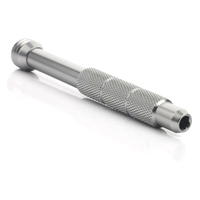 Embouts hexagonaux magnétiques de précision 4 mm, tige de 3/25 po, en alliage d'aluminium, tournevis H4, poignée personnalisable OEM