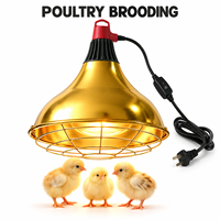 Nouveau Grand Chauffage Électrique pour Bétail et Apiculture 220V, Lampe Chauffante Automatique pour Volaille, Garantie 1 An, pour Élevage de Porcelets