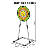 Ensemble d'arc et de flèches lumineux en plastique pour enfants, kit de tir à l'arc pour débutants avec cibles à ventouses, jouet sportif pour garçons et filles