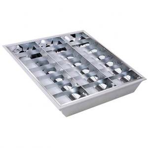 CE RoHs Listado Aluminio <span class=keywords><strong>Reflector</strong></span> <span class=keywords><strong>T8</strong></span> 3x16w 3x9W Led <span class=keywords><strong>Parabolic</strong></span> Louver Light - Product Image 2