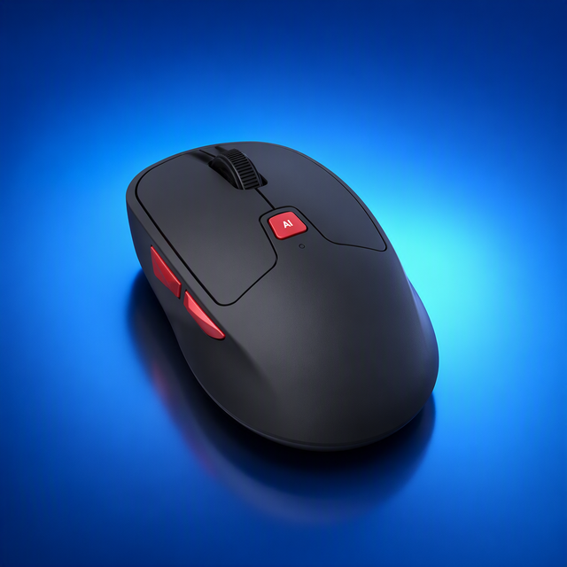 M02 Vertical Ergonomic Wireless Mouse With 2.4G and BT Dual Mode for Comfortable Wrist Relief in Long Office Work