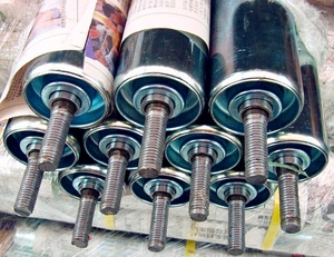 Hongrui-maquinaria <span class=keywords><strong>de</strong></span> acabado personalizada, transportador anodizado duro, rodillo guía <span class=keywords><strong>de</strong></span> aluminio, guía <span class=keywords><strong>de</strong></span> aleación - Product Image 5