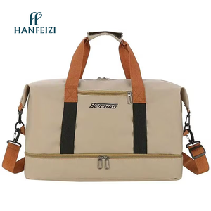 HANFEIZI Maleta de Viaje de Tela Oxford de Alta Calidad Bolsa de Gimnasio para Deporte y Fitness con Compartimento para Zapatos - Product Image 1