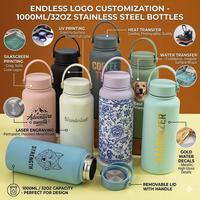 Mikenda – Tasse de voyage isotherme en acier inoxydable personnalisée avec poignée et couvercle, grande capacité, ouverture large – Vente en gros