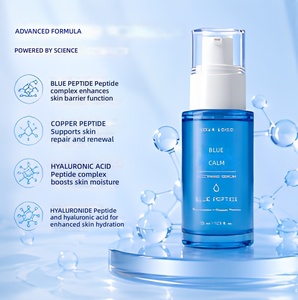 Suero Calmante con Péptidos Azules, Esencia para el Cuidado de la Piel del Rostro, OEM ODM, Marca Privada, Fórmula Personalizada - Product Image 4