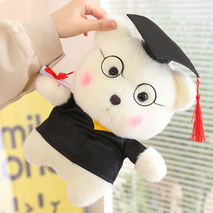 Personnalisation en gros <span class=keywords><strong>Docteur</strong></span> Diplômé ours en peluche jouet animal en peluche jouet - Product Image 6