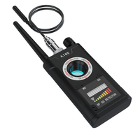Détecteur de signaux sans fil multifonction K18s 1 MHz-6,5 GHz pour GSM, micros espions, GPS et traqueurs RF en plastique