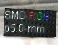 Panneaux d'affichage à LED P5 intérieur couleur SMD RGB 320mm x 160mm 64x32 points Modules matriciels à LED