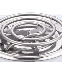Mini cuisinière électrique domestique 1000W à brûleur unique, four électrique de cuisine pour faire bouillir du thé