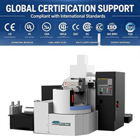 Machine de rectification verticale CNC à table rotative DL MPRG7360NC, haute précision 630 mm, finition miroir Ra 0,2 µm pour lames de scie