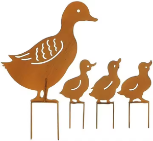 Adornos de Pared y Jardín de Metal con Diseño de Aves Voladoras, Personalizables al por Mayor, Resistentes a la Intemperie, Decoración Interior/Exterior - Product Image 6