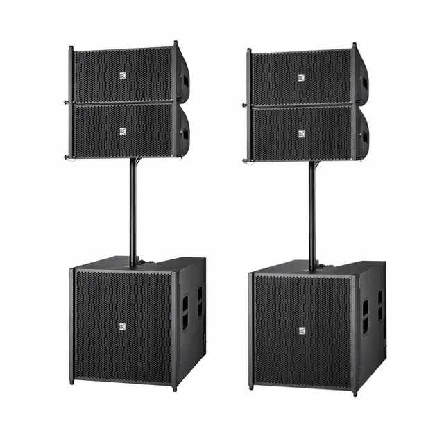 OEM Outdoor Party Professional Audio Equipment Powerful 10 Inch Two-way Line Array Speakers