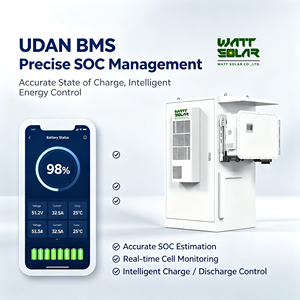 ตู้เก็บพลังงานอุตสาหกรรม WATT SOLAR 768V 314AH LFP, 241kWh, เซลล์ 314Ah, ระบบป้องกันอัคคีภัย, สมาร์ท WiFi - Product Image 5