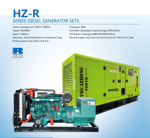 เครื่องกำเนิดไฟฟ้า 3 เฟส แบบเงียบ ขนาด 16kw 20kw 30kw 50kw 60kw 80kw 100kw 150kw 200kw 400kw ราคา Hz20gf - Product Image 5