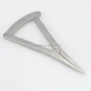 10cm Nut Type Eye Gauge Ophthalmic <strong>Surgical</strong> Instruments Castroviejo <strong>Caliper</strong> Straight - Product Image 1