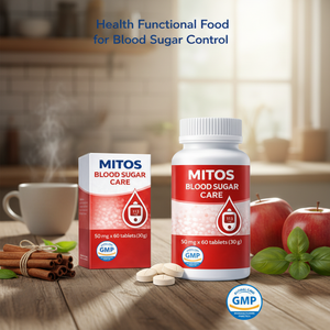 Complément alimentaire Mitos Flex pour adultes, soutien glycémique, acide corosolique, équilibre du glucose, extrait végétal, OEM ODM, marque privée, export Mitos - Product Image 3