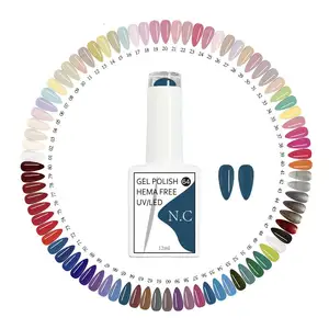 Nagellak Private Label 80 Kleuren Uv/Led Gel Langdurige Nagellak Levert Producten Oem Gel Polish