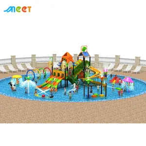 MT-SS002 Hot Sales Children Water Park Playground Slide