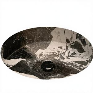 Losas de Travertino Negro Napoleón MIYASTONE de Lujo, Diseño Moderno, Resistentes al Agua, Azulejos de Piedra Natural para Paredes, Encimeras de Fábrica - Product Image 1